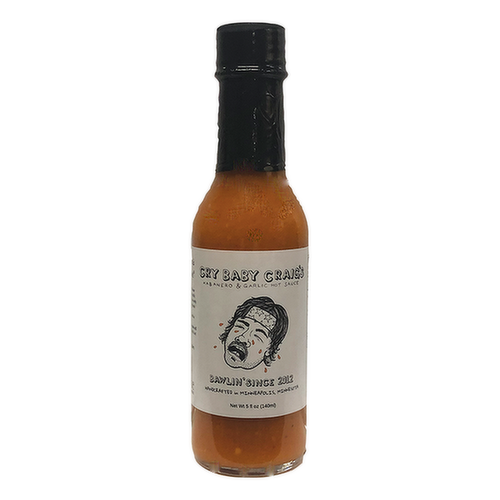 Cry Baby Craig's Pickled Habanero & Garlic Hot Sauce