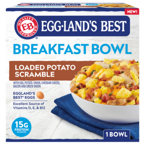 Eggland's Best Loaded Potato Scramble Breakfast Bowl