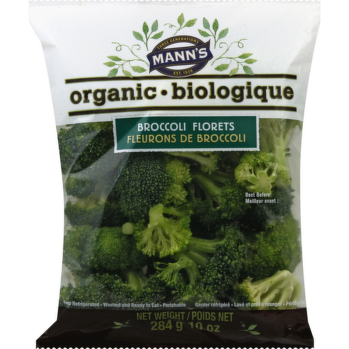 Mann's Organic Broccoli Florets