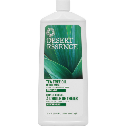 Desert Essence Alcohol Free Tea Tree Mouthwash