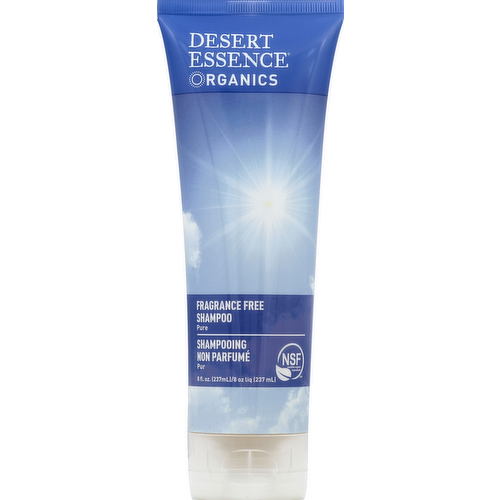 Desert Essence Organics Fragrance Free Shampoo