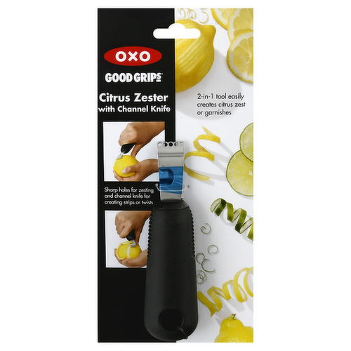 OXO Good Grips Citrus Zester with Channel Knife