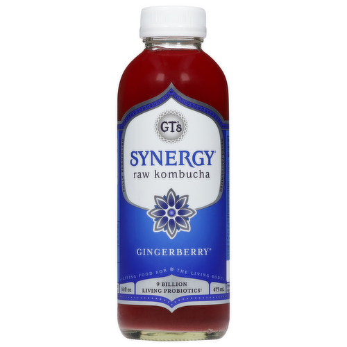 GT's Synergy Gingerberry Kombucha Beverage