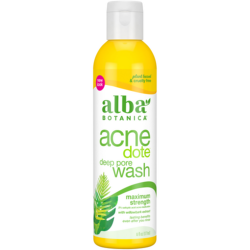 Alba Botanica Acnedote Maximum Strength Deep Pore Wash