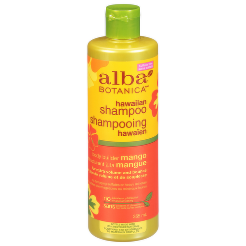 Alba Botanica Body Builder Mango Shampoo