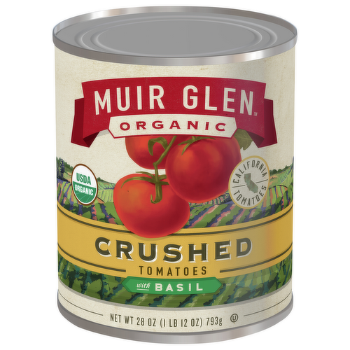 Muir Glen Organic Crushed Tomatoes with Basil