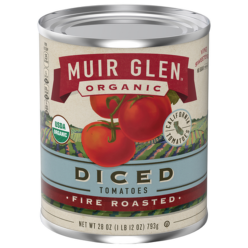 Muir Glen Organic Fire Roasted Diced Tomatoes