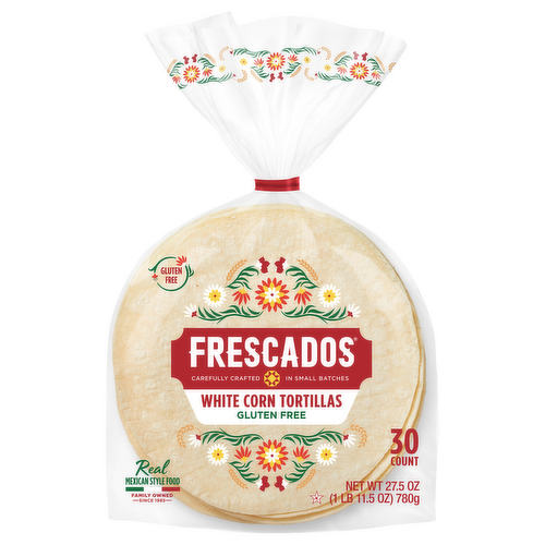 Frescados White Corn Tortillas