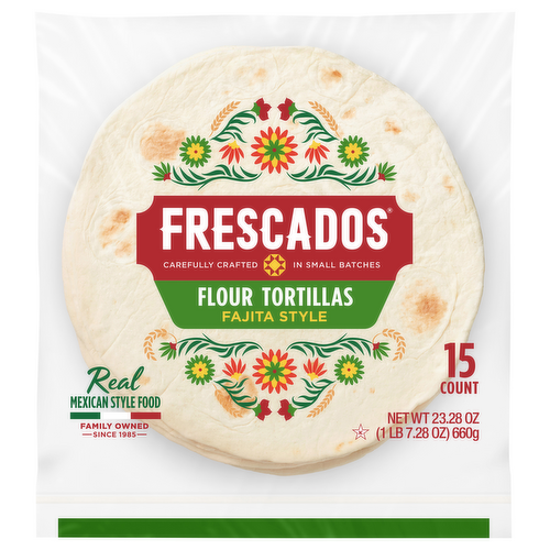 Frescados Fajita Style Flour Tortillas