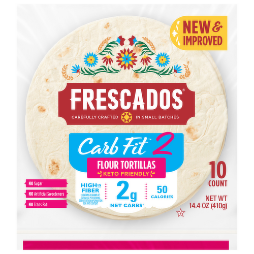 Frescados Carb Fit Flour Tortillas