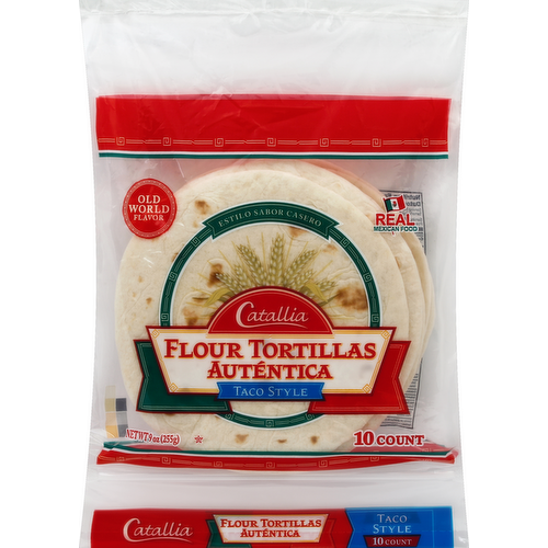 Catallia Taco Style Flour Tortillas