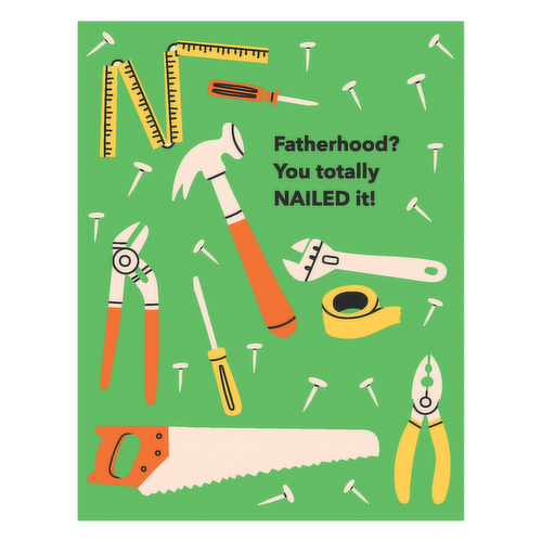 Design Design Father's Day Card (Nailed It)