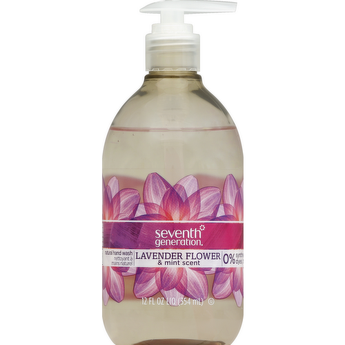 Seventh Generation Lavender Flower & Mint Natural Hand Wash Pump