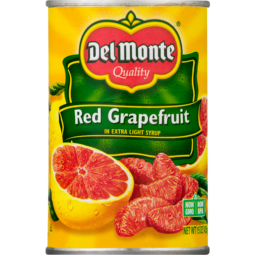 Del Monte Red Grapefruit in Extra Light Syrup