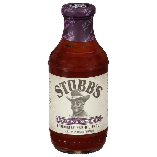 Stubb's Sticky Sweet Legendary Bar-B-Q Sauce