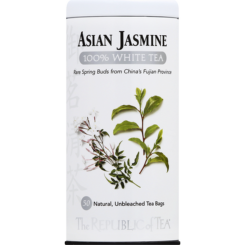 The Republic of Tea Asian Jasmine 100% White Tea