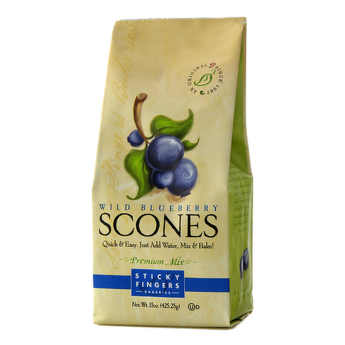 Sticky Fingers Wild Blueberry Scone Mix