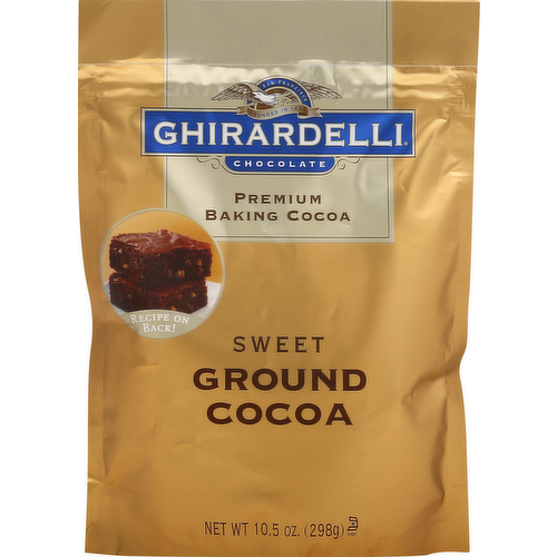 Ghirardelli Chocolate Sweet Ground Premium Baking Cocoa