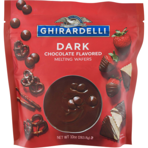 Ghirardelli Dark Chocolate Flavored Melting Wafers