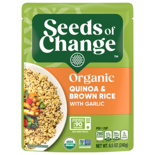 Seeds of Change Organic Quinoa & Brown Rice with Garlic