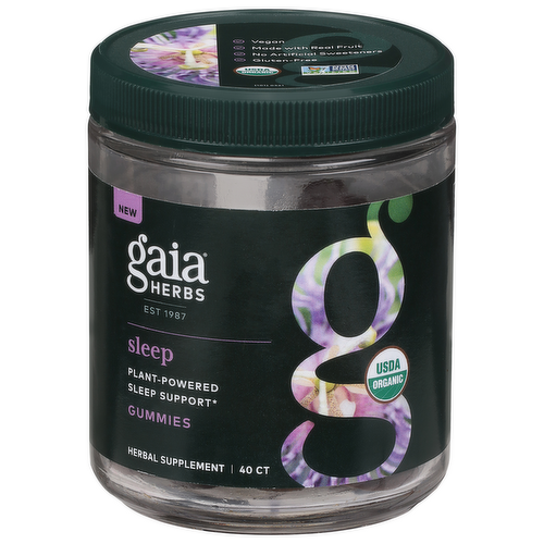 Gaia Herbs Sleep Sleep Support Gummies