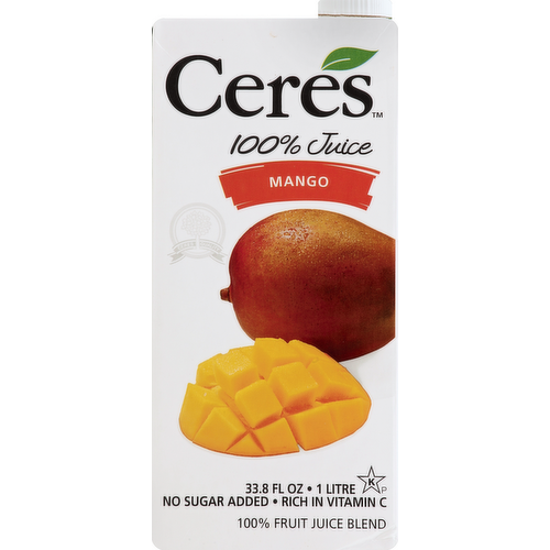 Ceres Mango 100% Fruit Juice Blend - Kosher for Passover