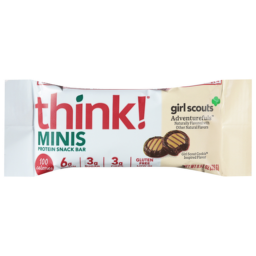 think! Minis Girl Scouts Adventurefuls Protein Snack Bar
