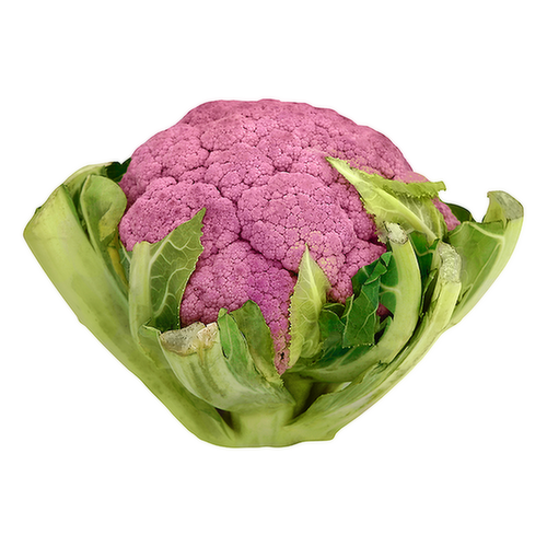 Purple Cauliflower Head