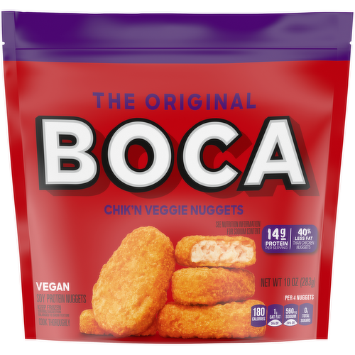 Boca Original Chick'n Veggie Nuggets