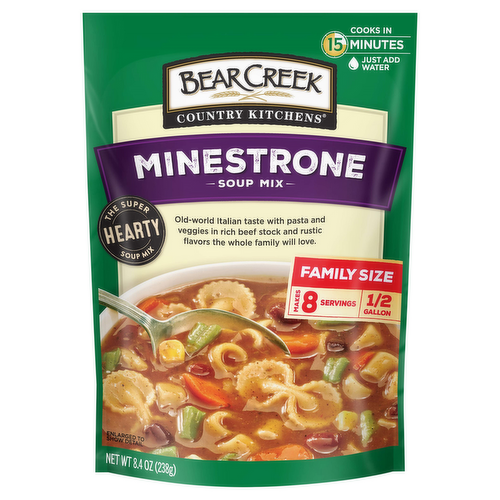 Bear Creek Minestrone Soup Mix Family Size