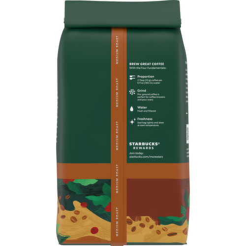 Starbucks Coffee Ground House Blend - Lunds & Byerlys