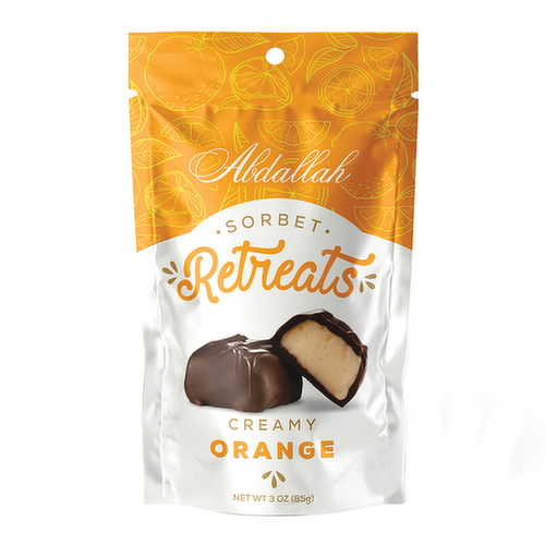 Abdallah Candies Creamy Orange Sorbet Retreats