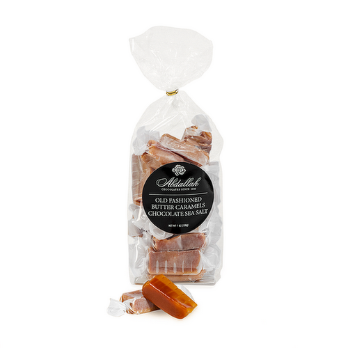 Abdallah Candies Chocolate Sea Salt Old Fashioned Butter Caramels