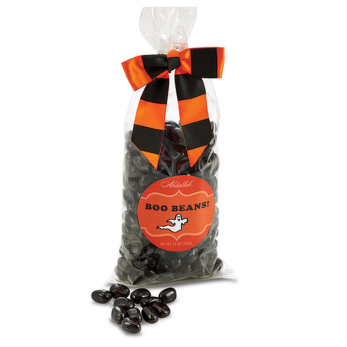 Abdallah Candies Halloween Boo Beans Black Licorice Jelly Beans