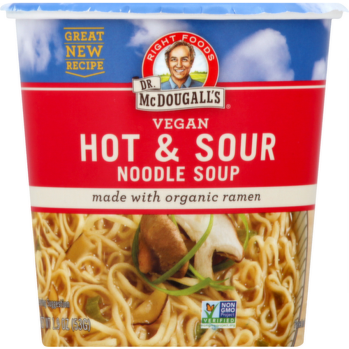 Dr. McDougall's Vegan Hot & Sour Noodle Soup