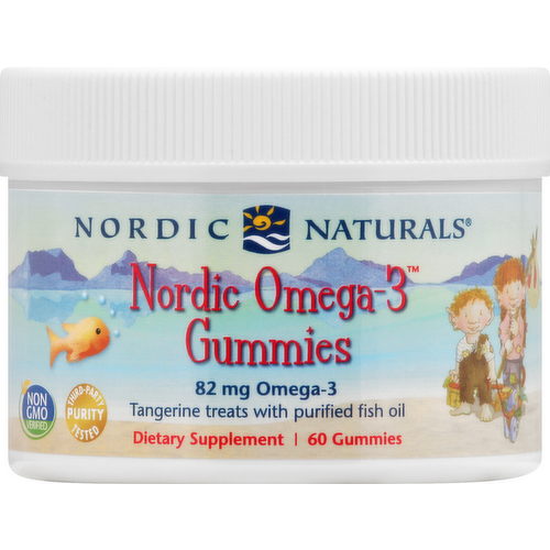Nordic Naturals Nordic Omega-3 Gummies 82mg