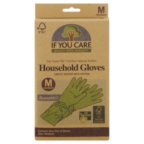 If You Care Household Latex Gloves Medium