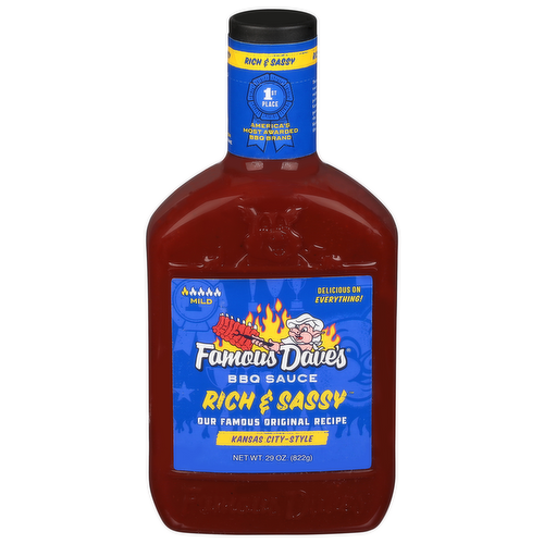 Famous Dave's Rich & Sassy BBQ Sauce