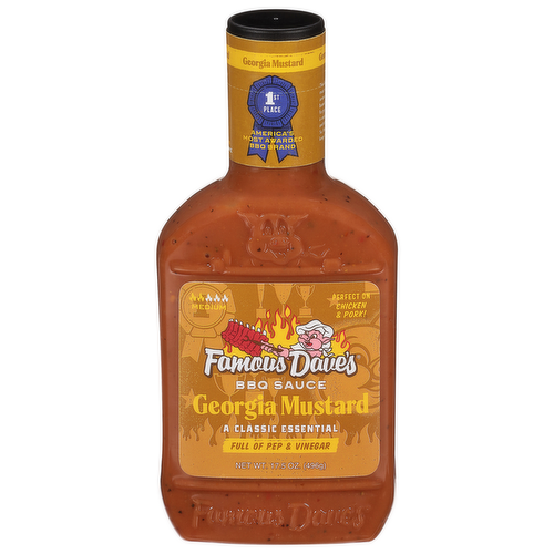 Famous Dave's Georgia Mustard BBQ Sauce
