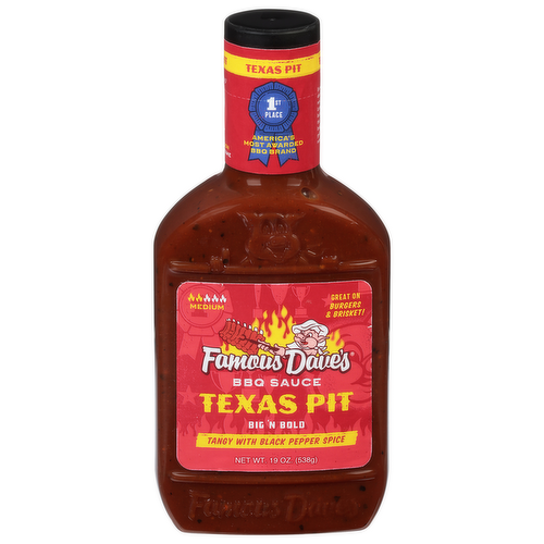 Famous Dave's Texas Pit BBQ Sauce