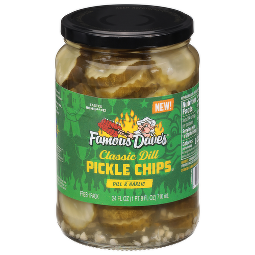 Famous Dave's Classic Dill Picke Chips