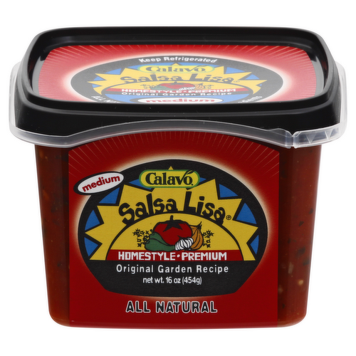 Calavo Salsa Lisa Tomatillo Green Chile Salsa