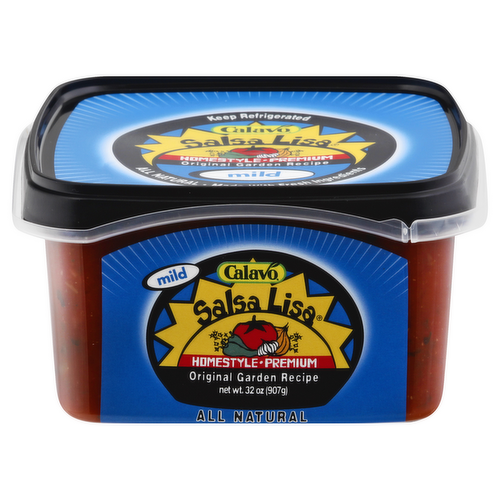 Calavo Salsa Lisa Original Garden Recipe Mild Salsa