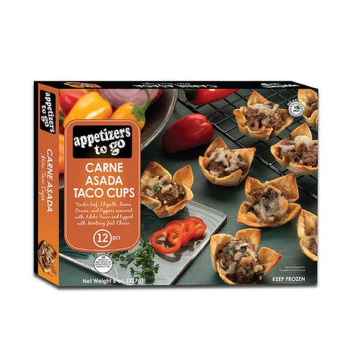 The Fillo Factory Carne Asada Taco Cups