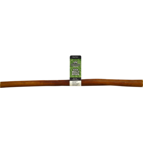Redbarn Naturals 12in Bully Stick Dog Chew