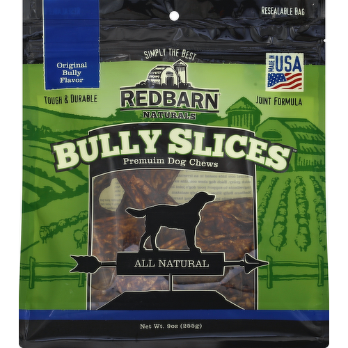 Redbarn Naturals Bully Slices Premium Dog Chews