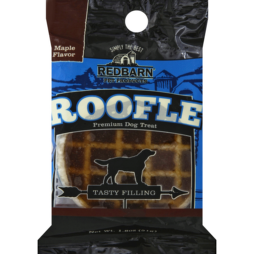 Redbarn Naturals Maple Flavor Roofle Premium Dog Chew
