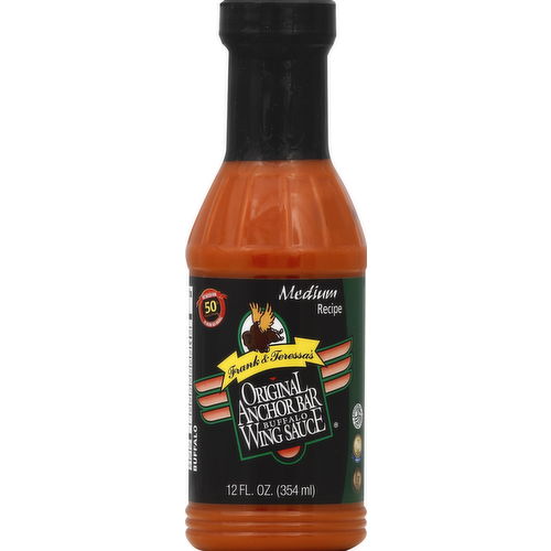 Frank & Teressa's Original Anchor Bar Buffalo Wing Sauce Medium Recipe