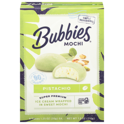 Bubbies Mochi Pistachio