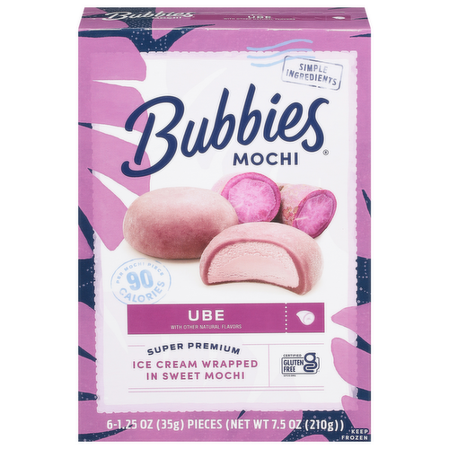 Bubbies Mochi Ube